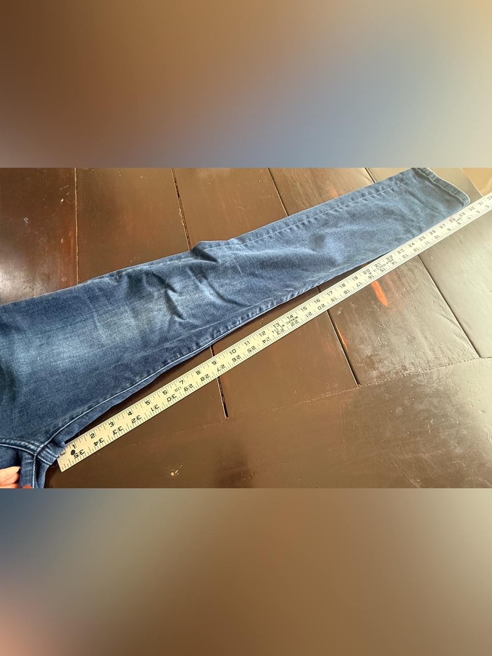 Flying Monkey GUC Mid-Rise 
Super Soft Darker wash 
Denim Skinny Jeans | Size 26 - Picture 10 of 11